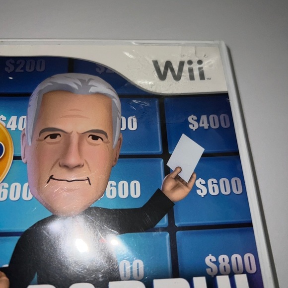 Jeopardy (Nintendo Wii, 2010) Disc & Case * TESTED * - Picture 10 of 10